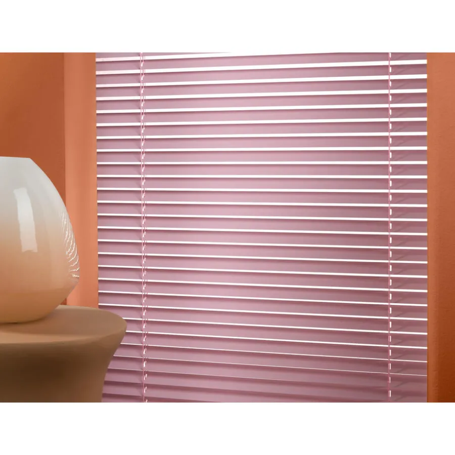 Kwantum Aluminium Jaloezieën|Houten Jaloezieën*Aluminium Jaloezie Belle 25mm Roze