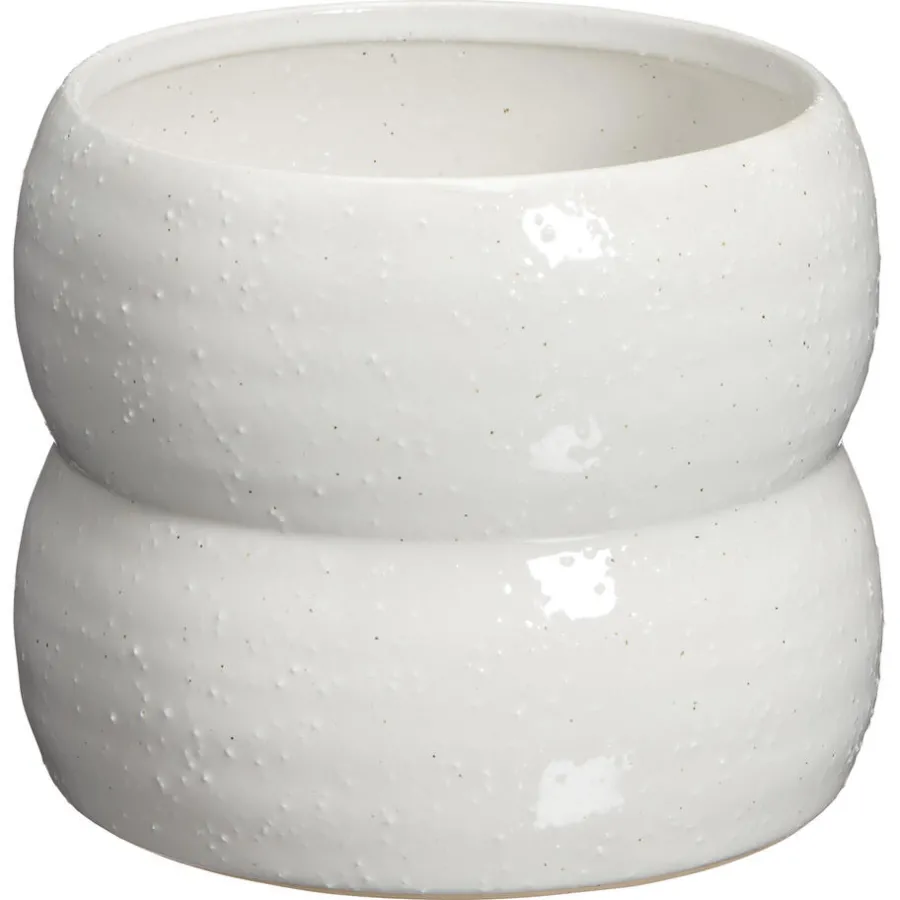 Kwantum Vazen & Potten*Bloempot Fontana Off-White Offwhite