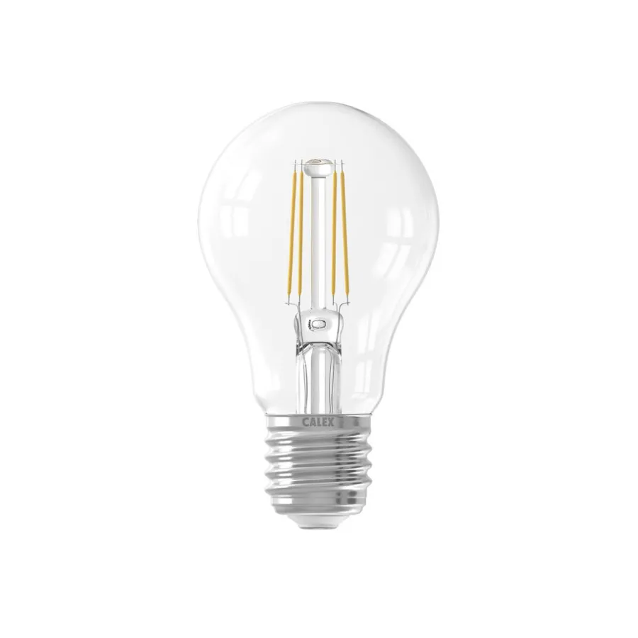 Kwantum Lichtbronnen*Calex LED-standaardlamp - Transparant - E27 Dimbaar