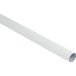 Kwantum Gordijnroedes*Gordijnroede 120 Cm Wit Metaal Ø28mm