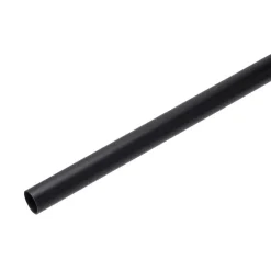 Kwantum Gordijnroedes*Gordijnroede 200 Cm Zwart Metaal - Ø20mm