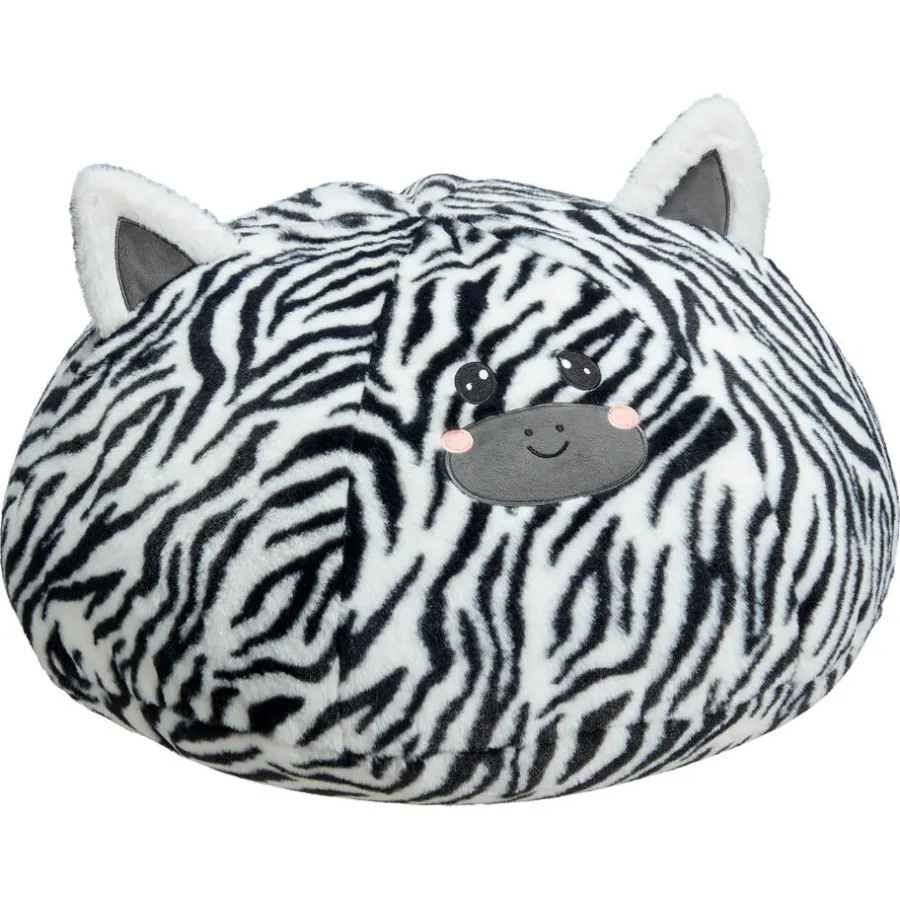 Kwantum Poefen & Hockers*Kids Poef Zebra Zwart