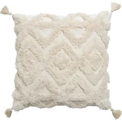 Kwantum Sierkussens*Kussen Garat Off-White 45x45 Cm