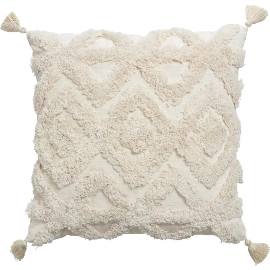 Kwantum Sierkussens*Kussen Garat Off-White 45x45 Cm