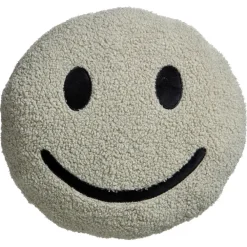 Kwantum Sierkussens*Kussen Smiley Greige Ø35 Cm ø 35 Cm