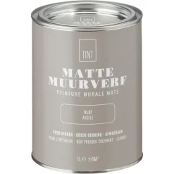 Kwantum Muurverf*Muurverf Mat Klei 1 L 1L