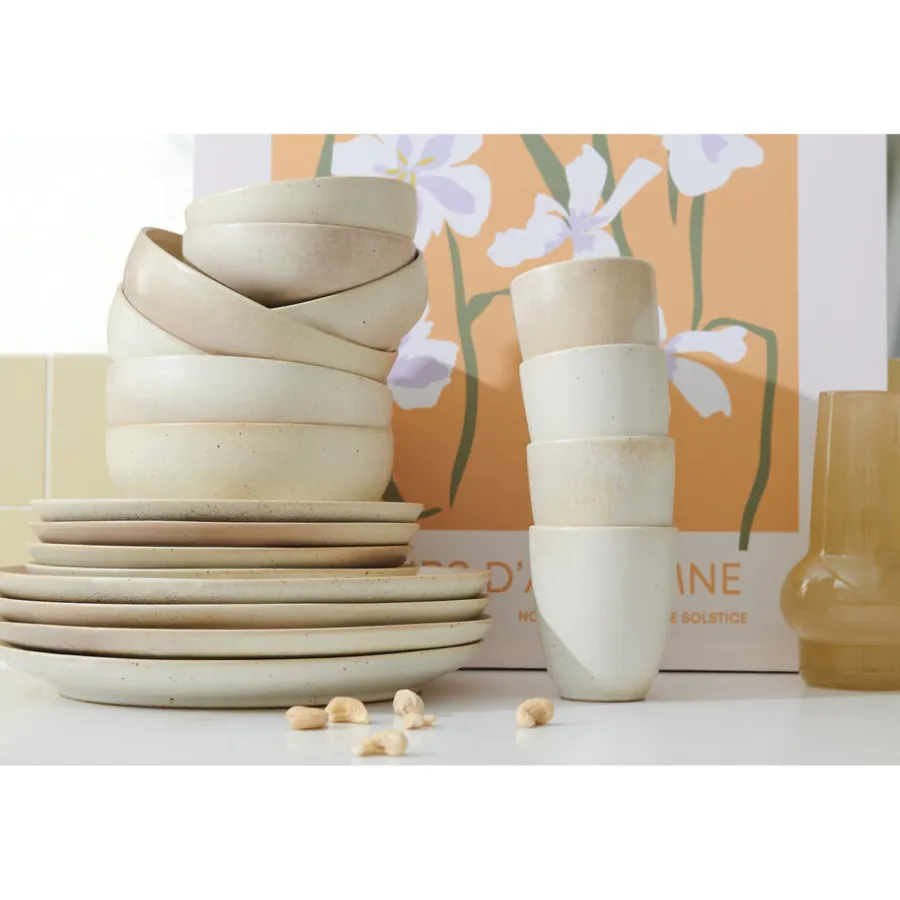 Kwantum Borden|Borden*Ontbijtbord Esthetic Off-White