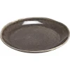 Kwantum Borden|Borden*Ontbijtbord Glaze Antraciet - ⌀22cm