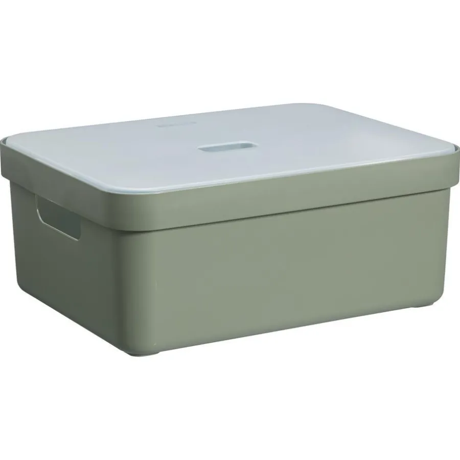 Kwantum Opbergboxen & Lades*Opbergbox Sigma Groen 24 Liter