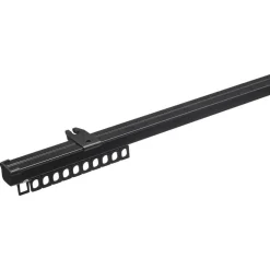 Kwantum Gordijnrails*Railset Op Maat Zwart 300 Cm