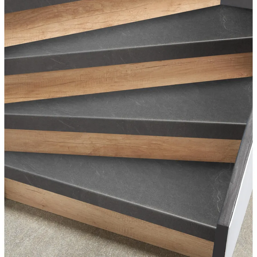 Kwantum Traprenovatie & Trapbekleding*Stootbord Callery Naturel Eiken 2st 90 Cm