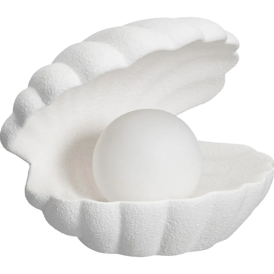 Kwantum Tafellampen*Tafellamp Schelp Wit