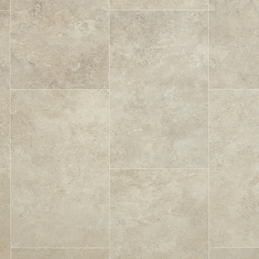 Kwantum Vinyl Vloeren*Vinyl Travis Beige Tegellook Je berekent hoeveel meters je nodig hebt door lengte en breedte in te vullen