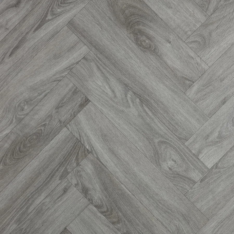 Kwantum Vinyl Vloeren*Vinyl Woodward Taupe Eiken Visgraat Je berekent hoeveel meters je nodig hebt door lengte en breedte in te vullen