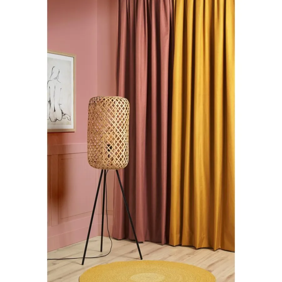 Kwantum Vloerlampen*Vloerlamp Aphrodite Zwart Naturel