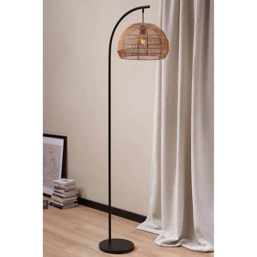 Kwantum Vloerlampen*Vloerlamp Segin Naturel