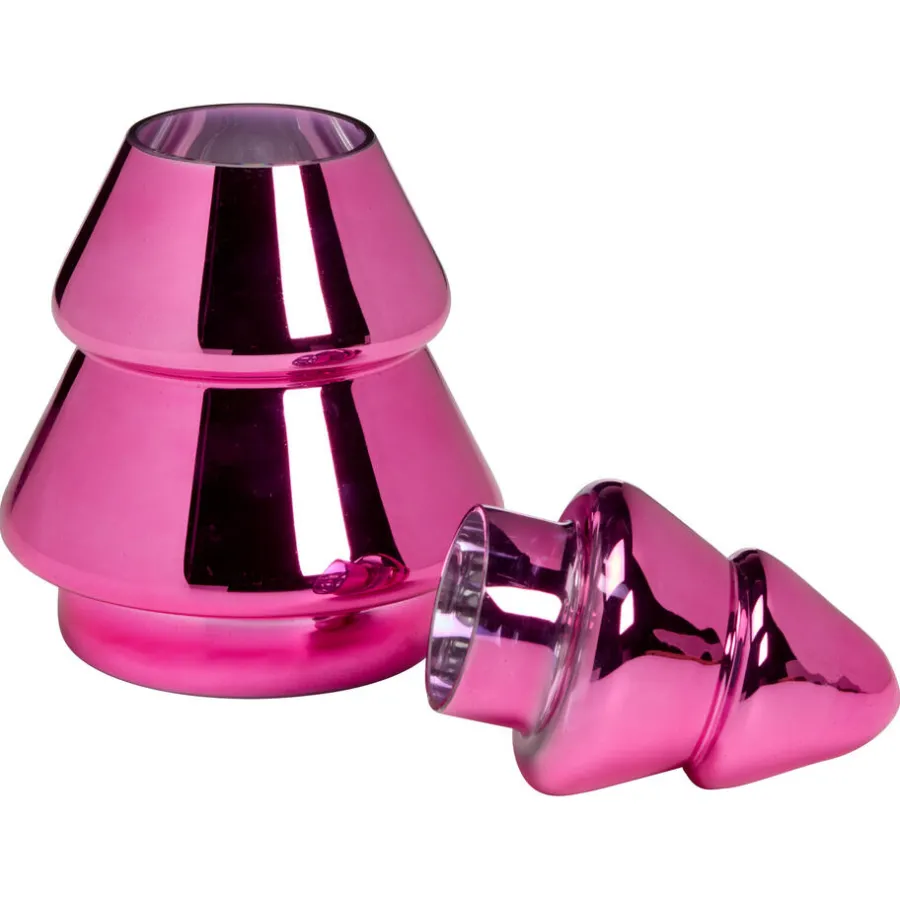 Kwantum Kerstservies|Voorraadpotten & Blikken*Voorraadpot Kerstboom Roze Fuchsia